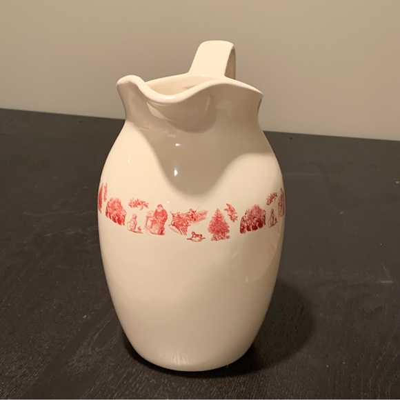 Vintage 2004 Square Nest Christmas Pitcher - Picture 8 of 13